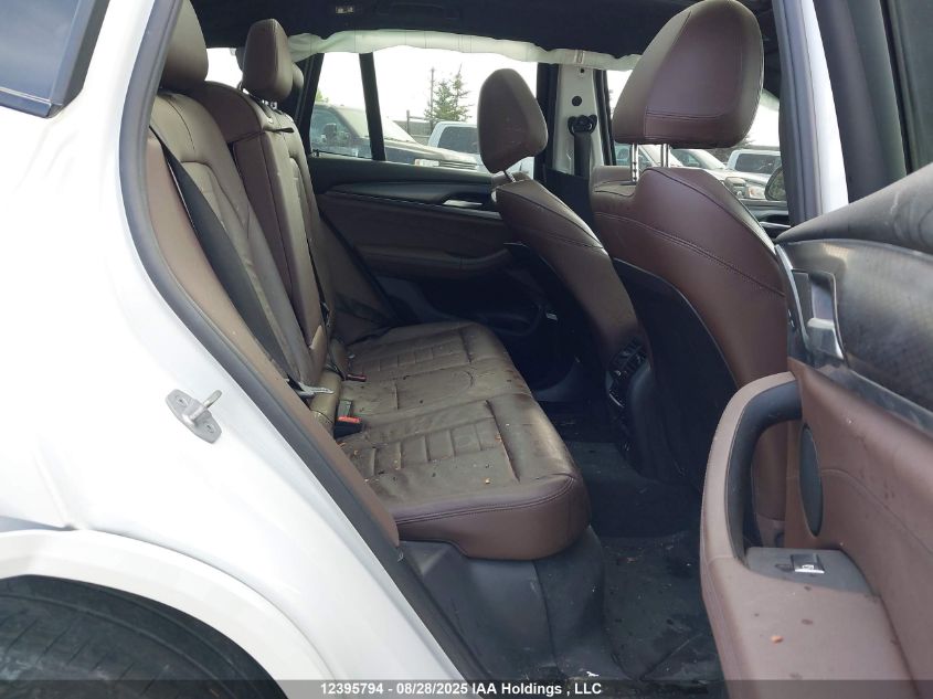 2022 BMW X3 xDrive30I VIN: 5UX53DP08N9L33574 Lot: 12395794