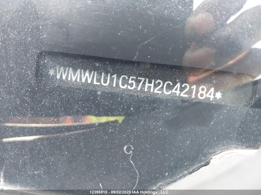 2017 Mini Clubman Cooper VIN: WMWLU1C57H2C42184 Lot: 12395815