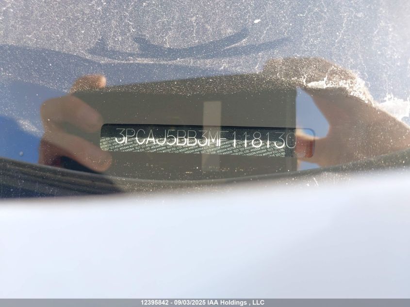 2021 Infiniti Qx50 Luxe/Luxe I-Line VIN: 3PCAJ5BB3MF118130 Lot: 12395842