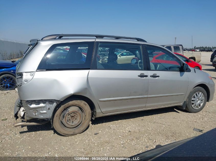 2007 Toyota Sienna Ce VIN: 5TDZK29C27S054790 Lot: 12395844