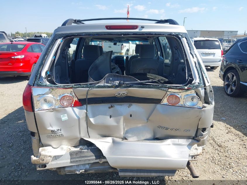 2007 Toyota Sienna Ce VIN: 5TDZK29C27S054790 Lot: 12395844