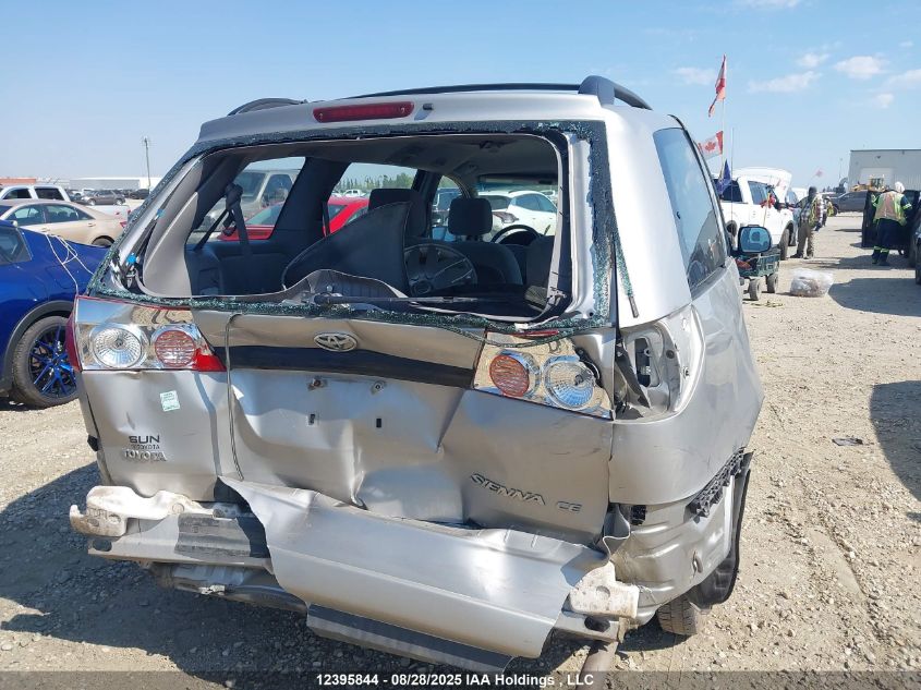 2007 Toyota Sienna Ce VIN: 5TDZK29C27S054790 Lot: 12395844