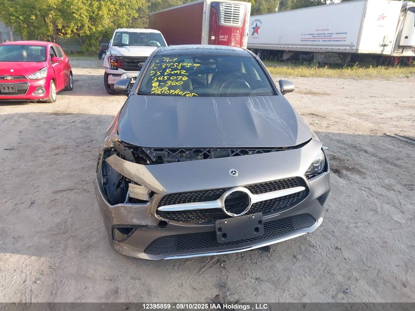 2023 Mercedes-Benz Cla 250 Coupe 4Matic VIN: W1K5J4HB9PN345076 Lot: 12395859