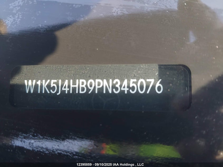 2023 Mercedes-Benz Cla 250 Coupe 4Matic VIN: W1K5J4HB9PN345076 Lot: 12395859