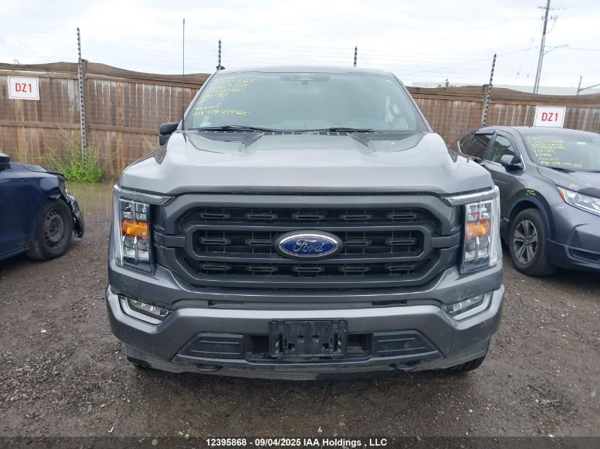 2022 Ford F150 Supercrew VIN: 1FTFW1E81NKF20331 Lot: 12395868