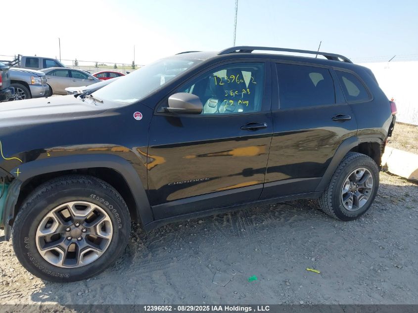 2019 Jeep Cherokee Trailhawk VIN: 1C4PJMBX4KD278974 Lot: 12396052
