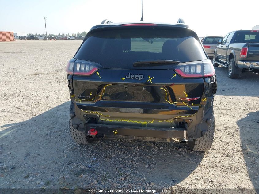 2019 Jeep Cherokee Trailhawk VIN: 1C4PJMBX4KD278974 Lot: 12396052