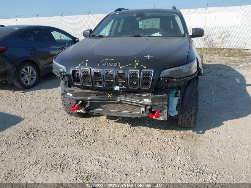 2019 Jeep Cherokee Trailhawk VIN: 1C4PJMBX4KD278974 Lot: 12396052