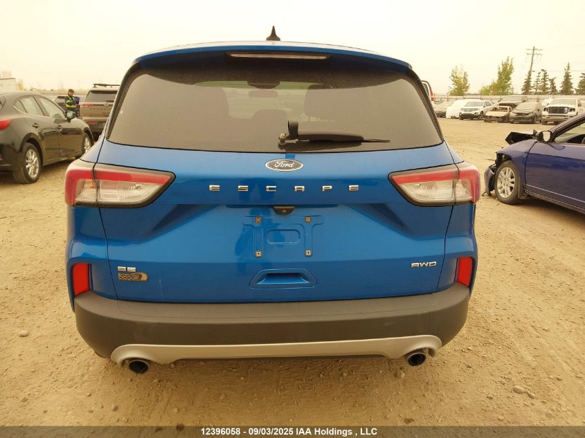 2021 Ford Escape Se VIN: 1FMCU9G62MUA56161 Lot: 12396058