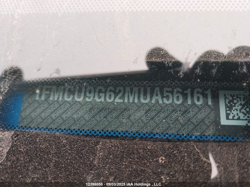 2021 Ford Escape Se VIN: 1FMCU9G62MUA56161 Lot: 12396058