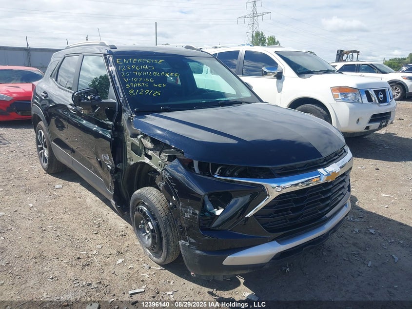 KL79MRSLXSB197156 2025 Chevrolet Trailblazer Lt auction photo 1