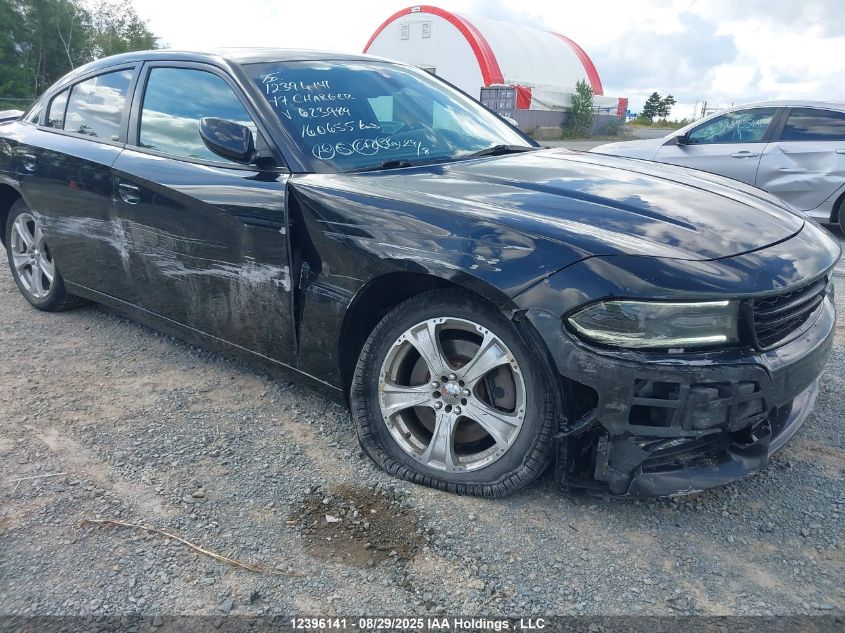 2017 Dodge Charger Sxt VIN: 2C3CDXJG0HH623989 Lot: 12396141
