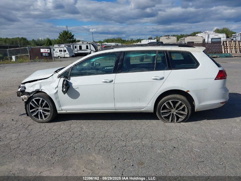 2017 Volkswagen Golf Sportwagen 1.8 Tsi Comfortline/1.8 Tsi Highline/1.8 Tsi Trendline VIN: 3VW017AU9HM518587 Lot: 12396162