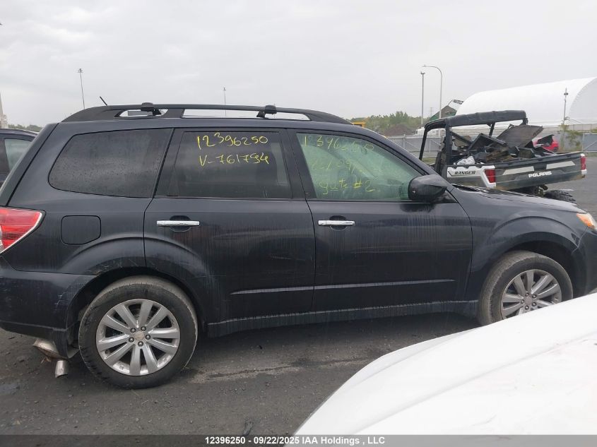2011 Subaru Forester VIN: JF2SHCDC1BH761794 Lot: 12396250