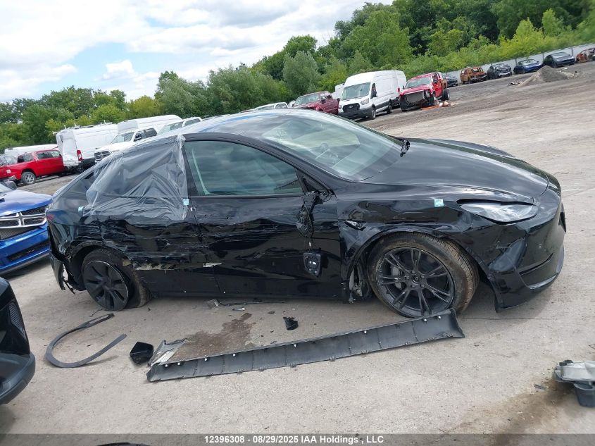 2025 Tesla Model Y VIN: 7SAYGDEE0SF317942 Lot: 12396308