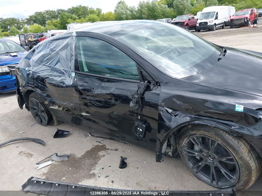 2025 Tesla Model Y VIN: 7SAYGDEE0SF317942 Lot: 12396308