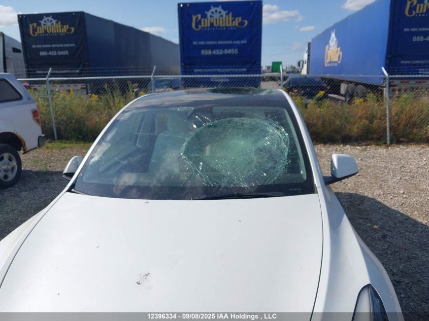 2022 Tesla Model Y Long Range VIN: 7SAYGAEE0NF530814 Lot: 12396334