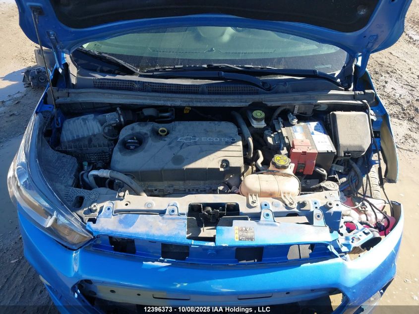 2017 Chevrolet Spark VIN: KL8CD6SA6HC838580 Lot: 12396373