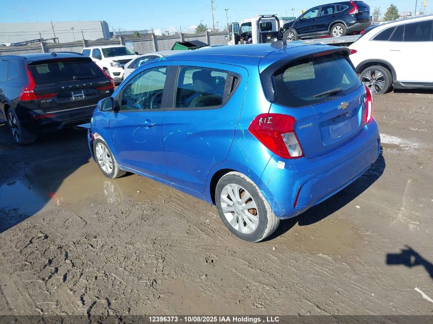 2017 Chevrolet Spark VIN: KL8CD6SA6HC838580 Lot: 12396373