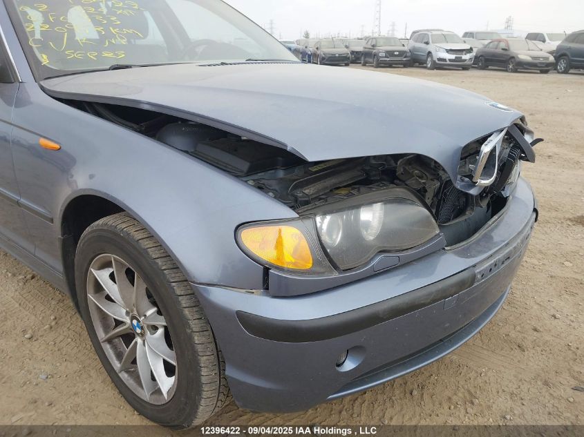 2002 BMW 325Xit VIN: WBAEP33452PF01333 Lot: 12396422