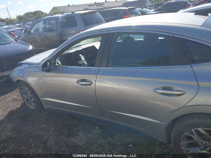 2022 Hyundai Sonata Preferred VIN: 5NPEG4JA9NH136881 Lot: 12396544