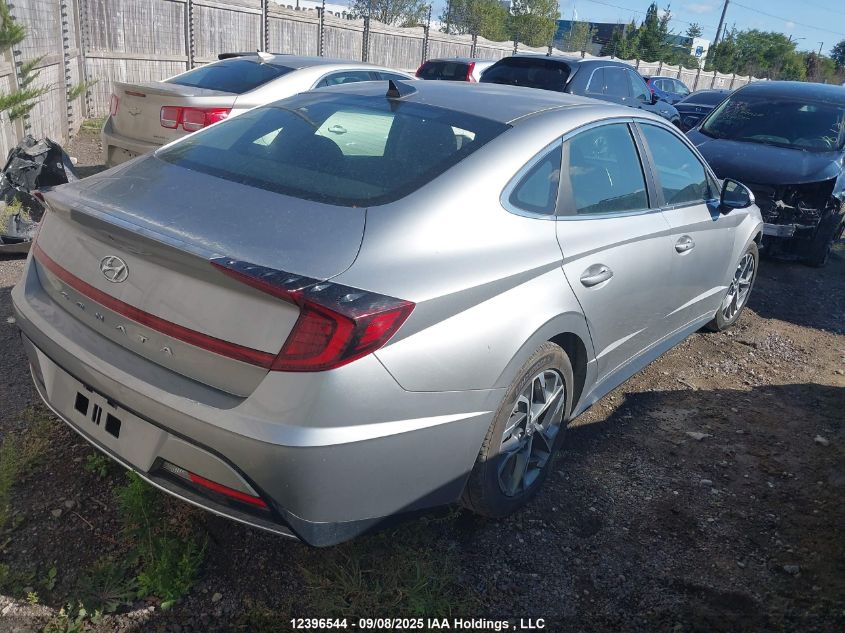2022 Hyundai Sonata Preferred VIN: 5NPEG4JA9NH136881 Lot: 12396544