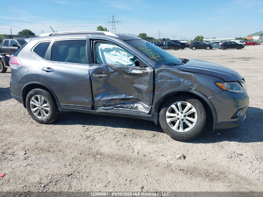 2015 Nissan Rogue S/Sl/Sv VIN: 5N1AT2MV0FC889110 Lot: 12396561