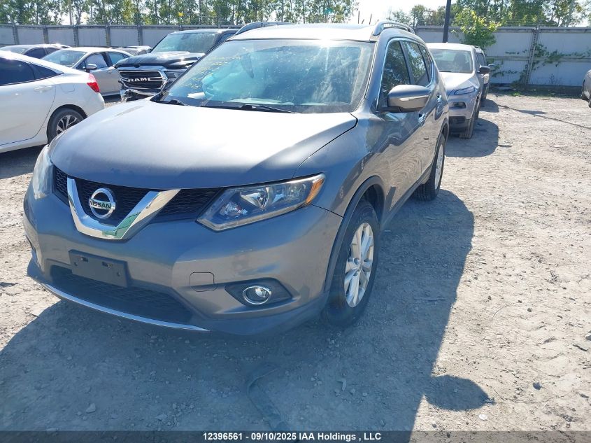 2015 Nissan Rogue S/Sl/Sv VIN: 5N1AT2MV0FC889110 Lot: 12396561