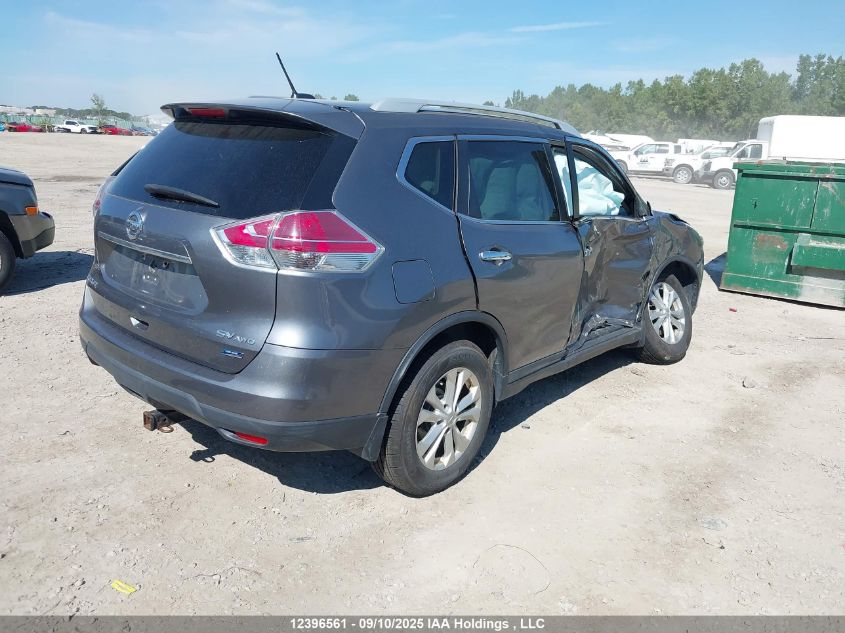 2015 Nissan Rogue S/Sl/Sv VIN: 5N1AT2MV0FC889110 Lot: 12396561