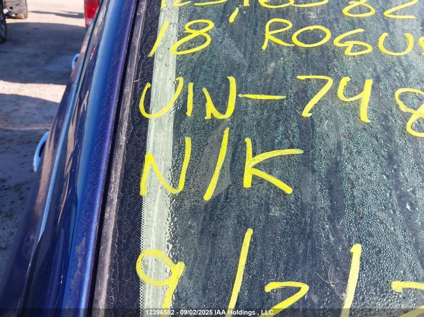 2018 Nissan Rogue Sv/Sl VIN: 5N1AT2MV8JC748505 Lot: 12396582