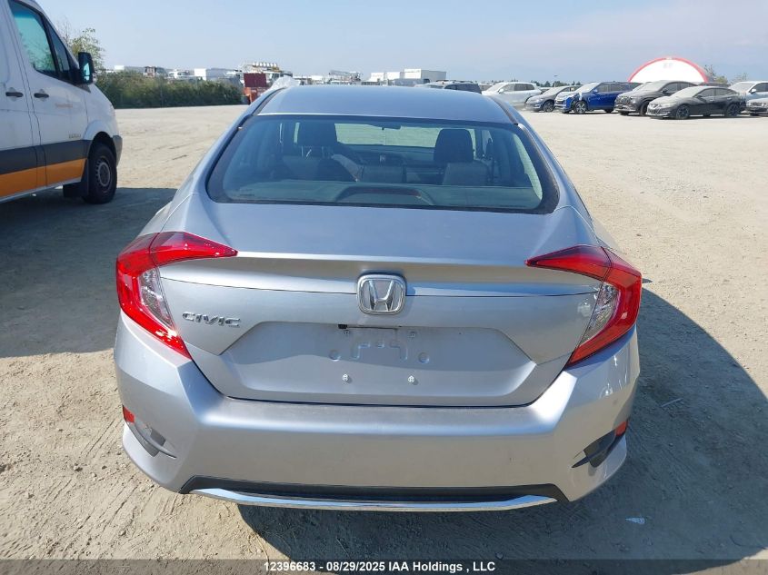 2020 Honda Civic Lx VIN: 2HGFC2F59LH031460 Lot: 12396683