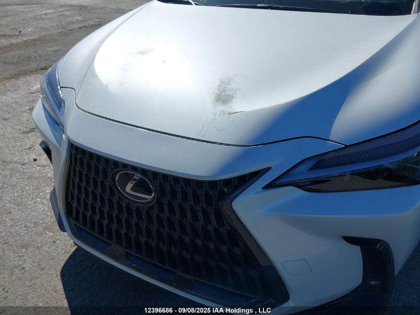 2025 Lexus Nx 350 Premium VIN: 2T2GGCEZ3SC080269 Lot: 12396686