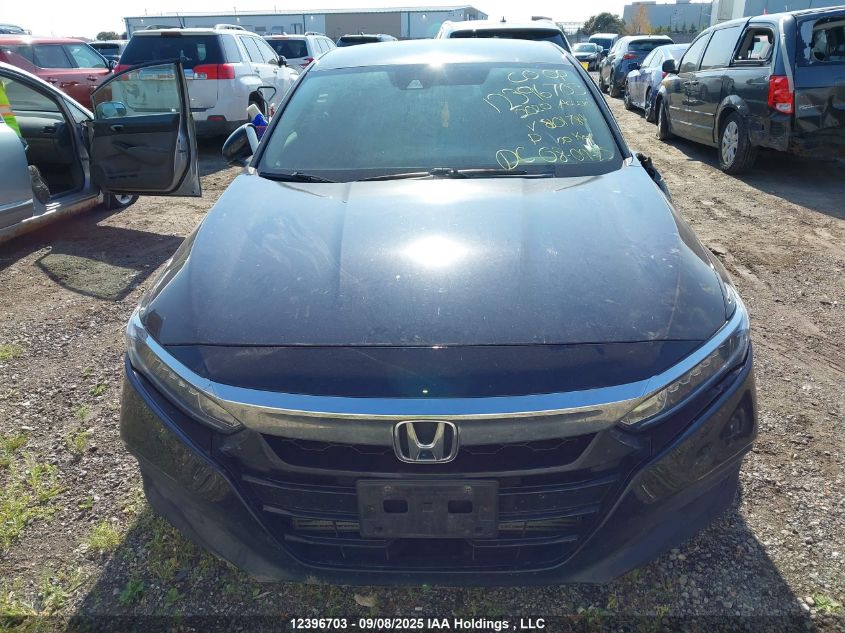 2020 Honda Accord Lx VIN: 1HGCV1F13LA801784 Lot: 12396703