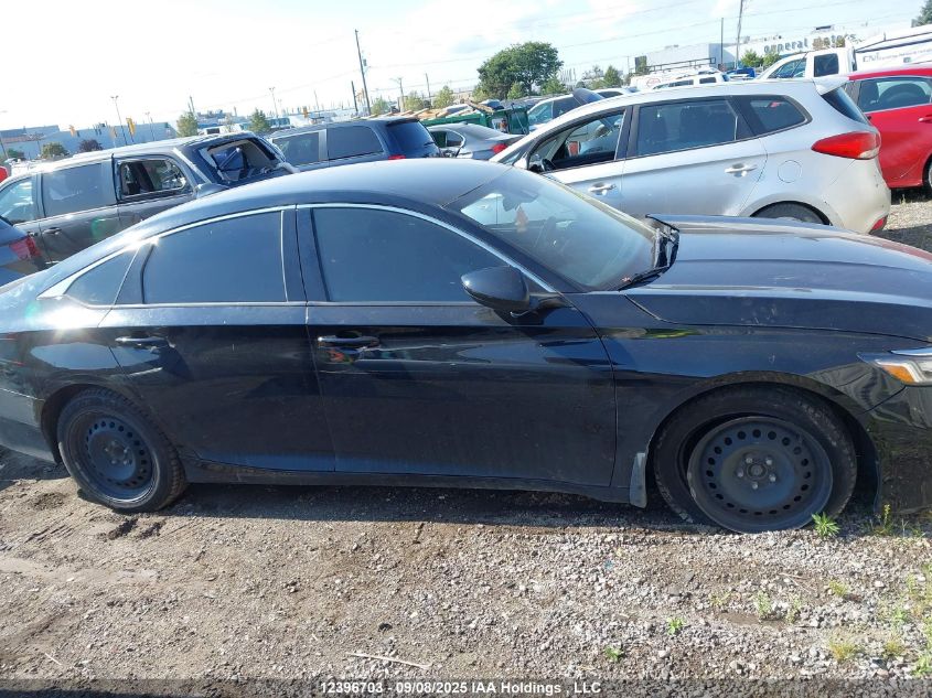 2020 Honda Accord Lx VIN: 1HGCV1F13LA801784 Lot: 12396703