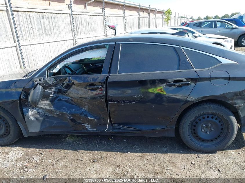 2020 Honda Accord Lx VIN: 1HGCV1F13LA801784 Lot: 12396703