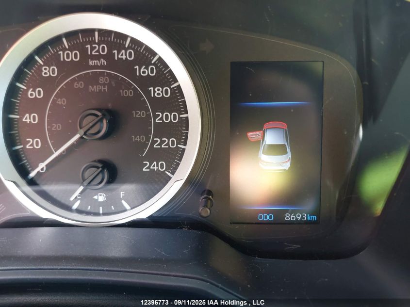 2022 Toyota Corolla Le VIN: 5YFBPMBE7NP323334 Lot: 12396773