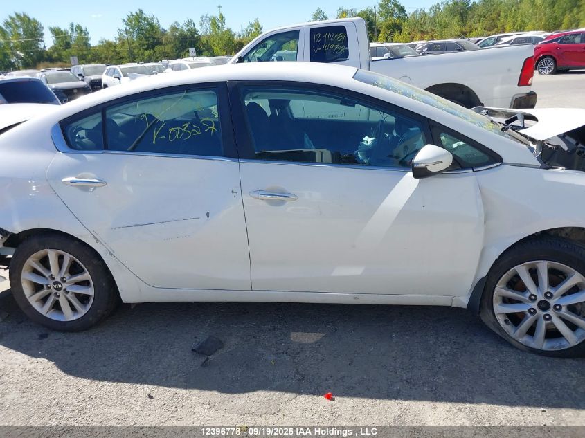 2017 Kia Forte Ex VIN: 3KPFL4A85HE005257 Lot: 12396778