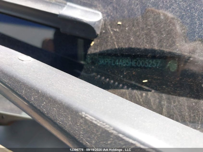2017 Kia Forte Ex VIN: 3KPFL4A85HE005257 Lot: 12396778