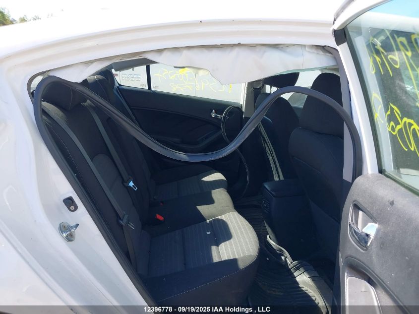 2017 Kia Forte Ex VIN: 3KPFL4A85HE005257 Lot: 12396778