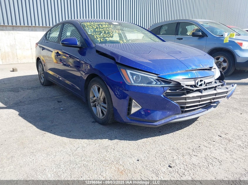 KMHD84LF6KU775721 2019 Hyundai Elantra Preferred auction photo 1
