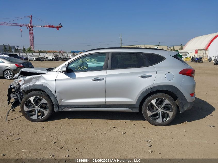 2017 Hyundai Tucson Se VIN: KM8J3CA25HU339320 Lot: 12396884