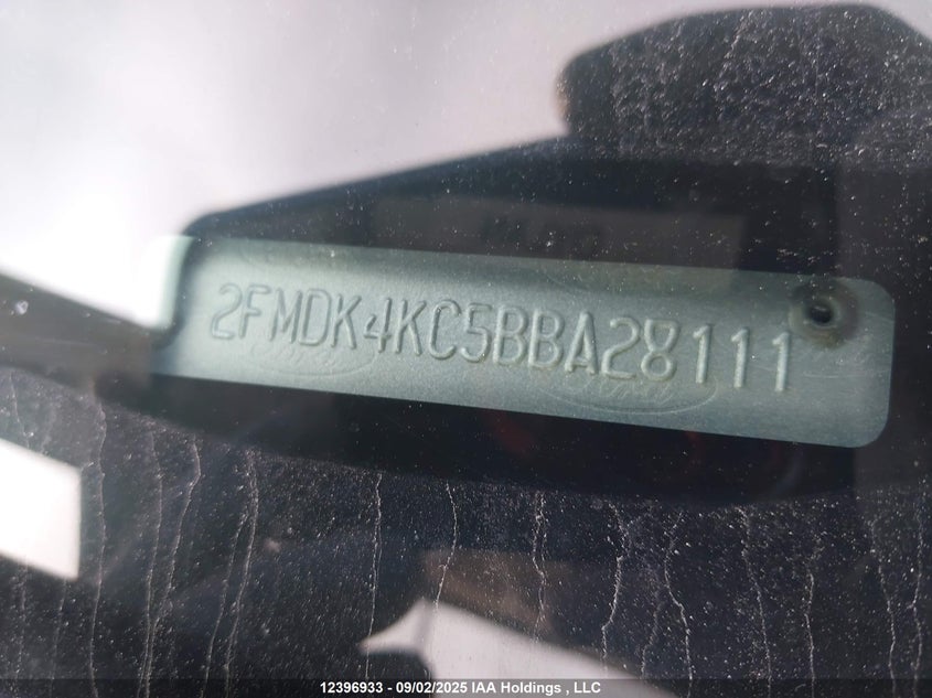 2FMDK4KC5BBA28111 2011 FORD EDGE photo no. 9