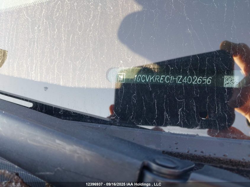 2017 Chevrolet Silverado 1500 1Lt/2Lt VIN: 1GCVKREC1HZ402656 Lot: 12396937