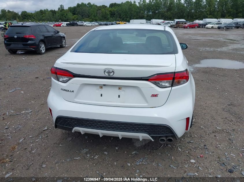 2020 Toyota Corolla Se/Xse VIN: 5YFB4RBE6LP057226 Lot: 12396947