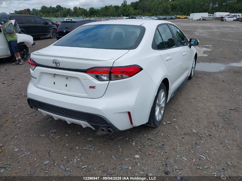 2020 Toyota Corolla Se/Xse VIN: 5YFB4RBE6LP057226 Lot: 12396947
