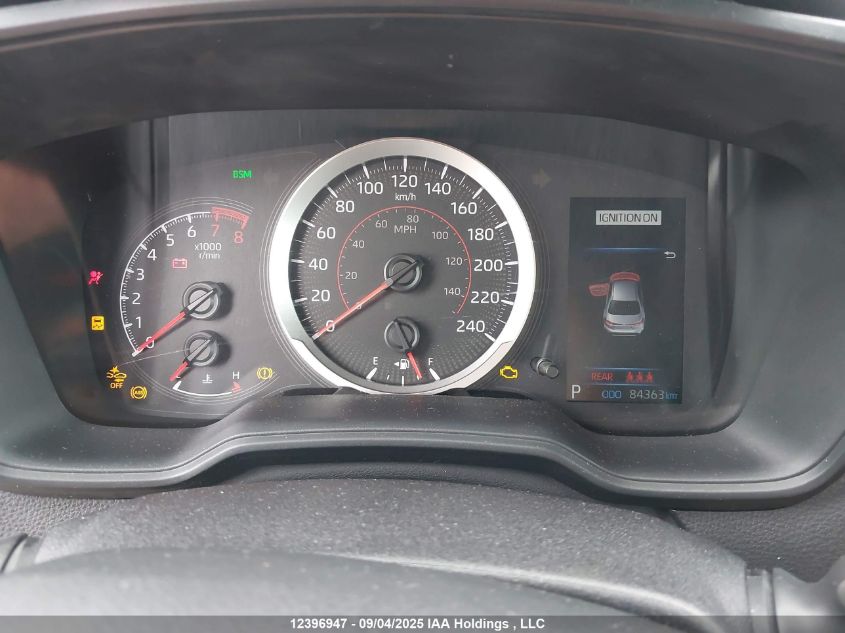 2020 Toyota Corolla Se/Xse VIN: 5YFB4RBE6LP057226 Lot: 12396947