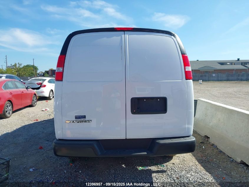 2025 Chevrolet Express G2500 VIN: 1GCWGBF77S1122986 Lot: 12396957