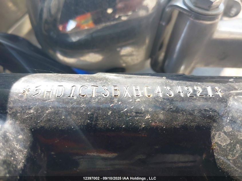 2011 Harley-Davidson Xlh1200 C VIN: 5HD1CT3BXBC434221 Lot: 12397002