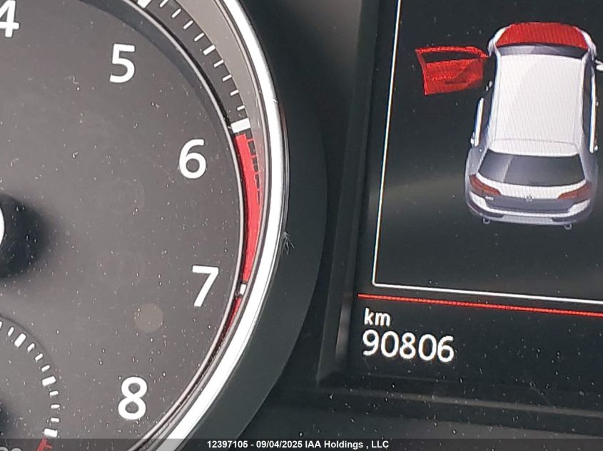 2020 Volkswagen Golf Gti Autobahn VIN: 3VW6T7AU6LM005455 Lot: 12397105