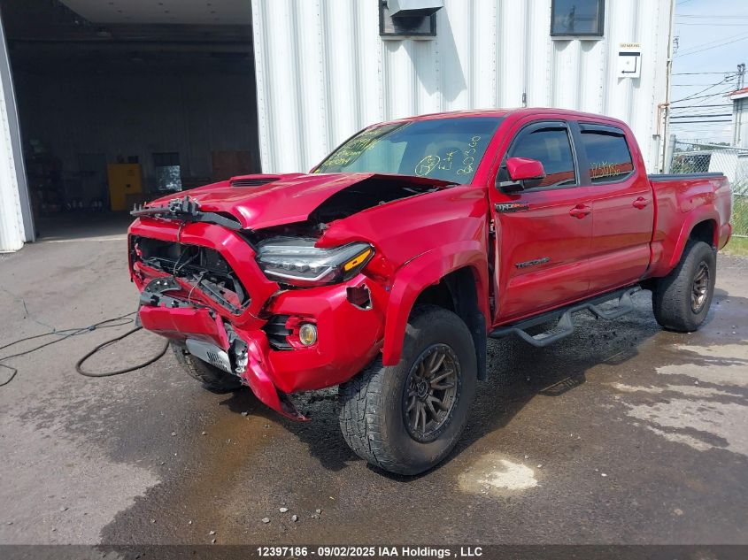 2023 Toyota Tacoma Double Cab/Sr5/Trd Sport/Trd Off Road VIN: 3TYDZ5BN9PT022734 Lot: 12397186